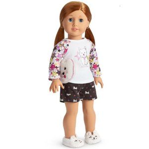 American Girl Truly Me Coconut Pajama Outfit for 18 inch dolls NEW! *No doll